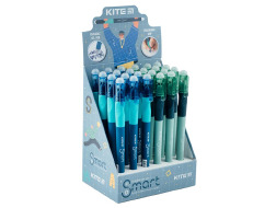 Ручка гелева "пиши-стирай" Smart 4, синя K23-098-1