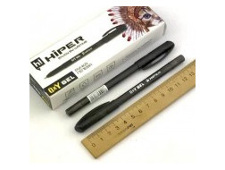 Ручка гелева Hiper Oxy Gel HG-190 0,6 мм чорна