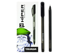 Ручка гелева Hiper Triada HG-205 0,6 мм чорна