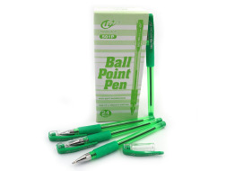 Ручка кулькова-масл. Tianjiao TY501P зелена