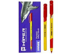 Ручка масл. Hiper Shark HO-200 0,7 мм червона