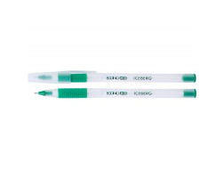 Ручка масляна ECONOMIX ICEBERG 0,7 мм зелена E10197-04