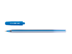 Ручка масляна ECONOMIX LINE 0.7мм синя 10196