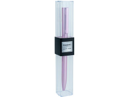 Ручка кульк. Axent Partner автомат, корпус рожевий, синя АВ1099-10-02-А