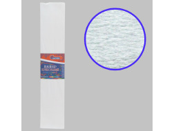 Креп-папір 110% білий 50*200см 110-8020KR