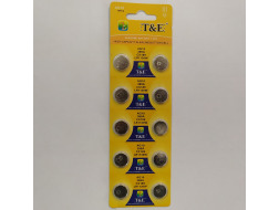 Батарейка-таблетка AG10 T&Е LR1130