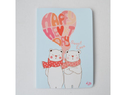 Блокнот TM Profiplan "Sweet love note" A5 40# bears 904310															