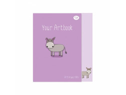 Блокнот TM Profiplan А5 48стор "Artbook donkey" 902293