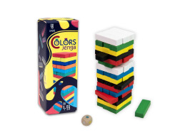 ВЕЖА "Colors Jenga" Стратег 30717