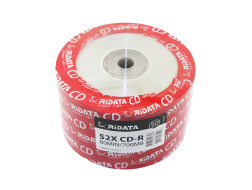 Диск CD-R Ridata 700MB  52x  50/bulk