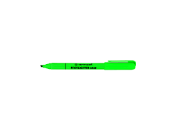 Маркер Highlighter Centropen Fax 2822  1-3 мм клиноп зелений 2822/04Р (8722)