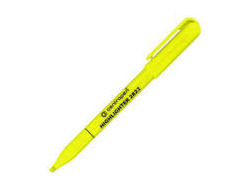 Маркер Highlighter Centropen Fax 2822  1-3 мм клиноп. жовтий 2822/05Р (8722)