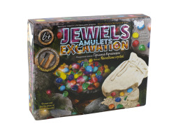 Набір для проведения розкопок "JEWELS AMULETS EXCAVATION" камні JAEX-01-01