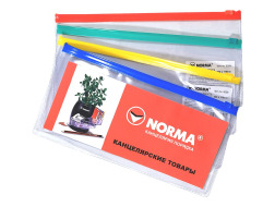 Папка з бігунком для квитків NORMA 230х118 мм 5059-21