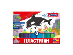 Пластилін 1Вересня, 8 кол., 160г "Zoo Land"