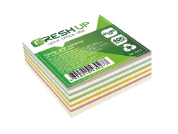 Блок паперу для нотаток 85х85мм 400 арк не клеєний мікс Fresh Up FR-2211 (100411)