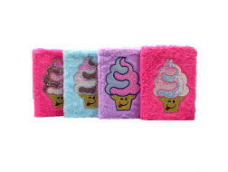 Блокнот хутряний А5 "Ice cream" 80 стор 0382