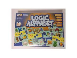 Пазли Розвиваючі асоциації  "Logic Alphabet" англ/укр (12) G-LoA-01-04U DT66Asp-U