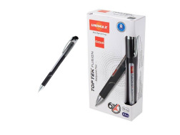 Ручка кульк. Unimax TOP TEK FUSION UX-10000-01 10 км 0,7 мм чорна