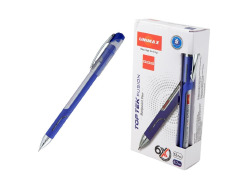 Ручка кульк. Unimax TOP TEK FUSION UX-10000-02 10 км 0,7 мм синя