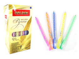 Ручка масляна синя Goldex "853270 CURL" 014173