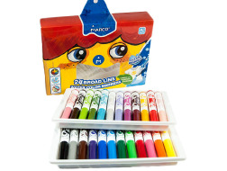 Фломастери JUMBO MARCO 24 кол. карт.уп. Super Washable , 1632-24СВ
