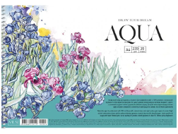 Альбом для акварелі PB-SC-020-308		А4 20 аркушів, картон MUSE