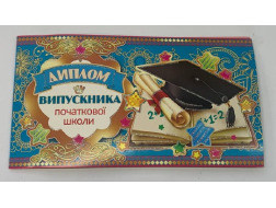Диплом випускника початкової школи подвійний DS-18-04U Експрес Удачі