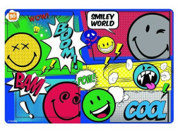 Підложка для столу дитяча "Smiley World" (blue)
