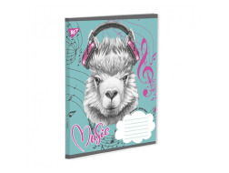 Нотний зошит А5 12 л. YES "HEADPHONES PETS"
