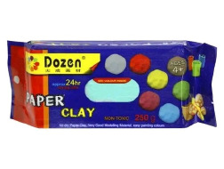 Глина для моделювання DOZEN блакитна 250гр. PCL250бл