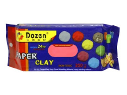 Глина для моделювання DOZEN червона 250гр. PCL250черв