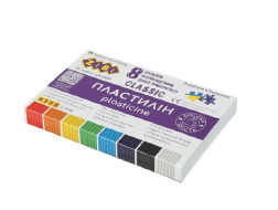 Пластилін CLASSIC  8 кольорів, 160г, KIDS Line ZB.6231