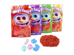 Кінет. пісок Стратег "Magic sand" пак.1 кг червоний 39404-6