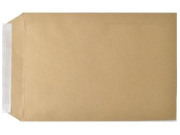 Конверт С4 (4240) 324х229 мм.,крафт, 90г/м2, самоклеючий зі стрічкою