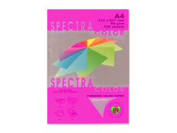 Папір коль. А4/75 (500а)  неон Red 350 (малинов.) SPECTRA COLOR