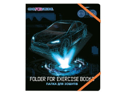 Папка пластикова на гумках "Racing", В5