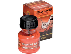 Туш художня, 20г,  vermilion red/вермильон червон.					