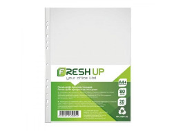 Файл Fresh Up  А4+ 80 мк проз.глян.20шт/уп FR-2080-20 