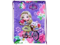 Сумка для взуття "Girl`s Dreams", 46*33см, 210D PL, 9835 CLASS
