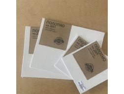 Холст на ДВП 20*25 100%бавовна, акриловий грунт