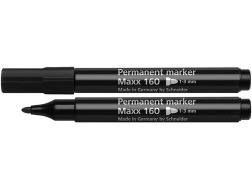 Маркер перманентний SCHNEIDER MAXX 160 1-3 мм, чорний