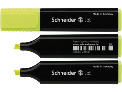 Маркер текстовий SCHNEIDER JOB 150, жовтий, 10 шт.уп.