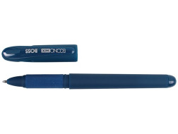 Ручка гелева ECONOMIX BOSS 1мм, Е11914-02 синя