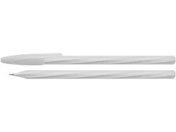 Ручка масляна OPTIMA SNOW 0,7 мм, пише синім, 50 шт.уп.