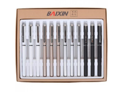 Ручка подарункова "BAiXIN" 6010 гелева син