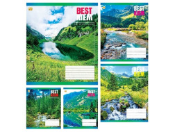 Зошит 24 арк.клітинка Тверда 51305 Природа, 20/320