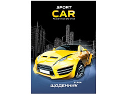 Суперщоденник Septima поролон В5 "Sport car"