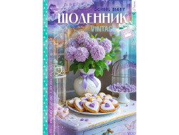 Щоденник, 55г, 7БЦ, 165х240 мм, 40 арк., Матова ламінація, ГЛІТТЕР диз.25056				