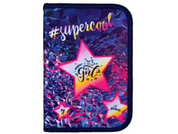 пенал 1-яр. пустий, 1 відворот, поліестер, "Super Cool", 24104C